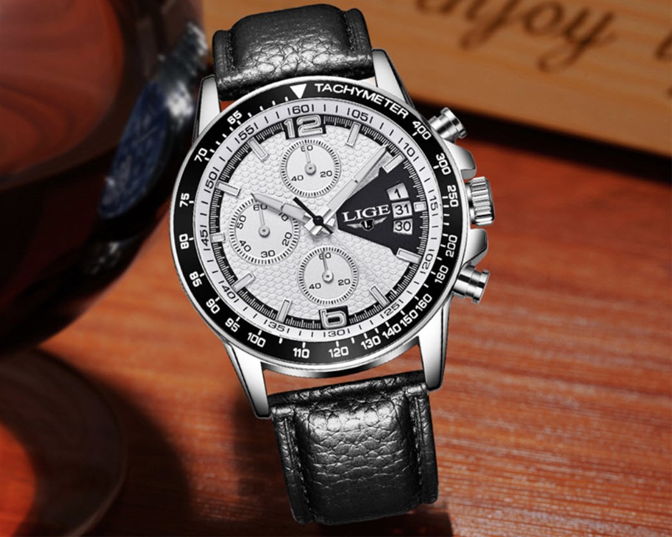 0.84ct GRA Certified Moissanite 925 Sterling Silver Band Ring - Size 8