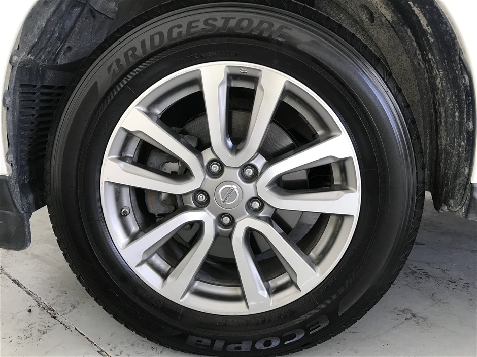 18K Gold-Filled Cross & Flower Necklace with Simulated Diamonds - 55.8cm