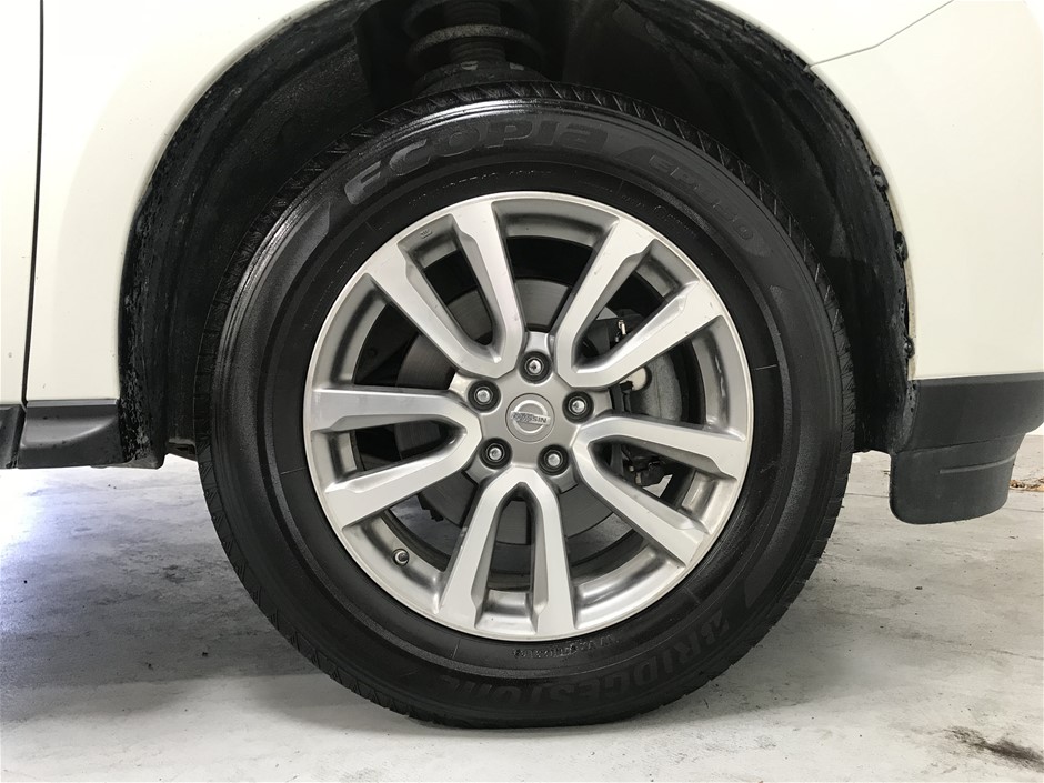 Gold-Filled Tennis Bracelet Four-Leaf Clover & Simulated Diamonds  - 17.8cm