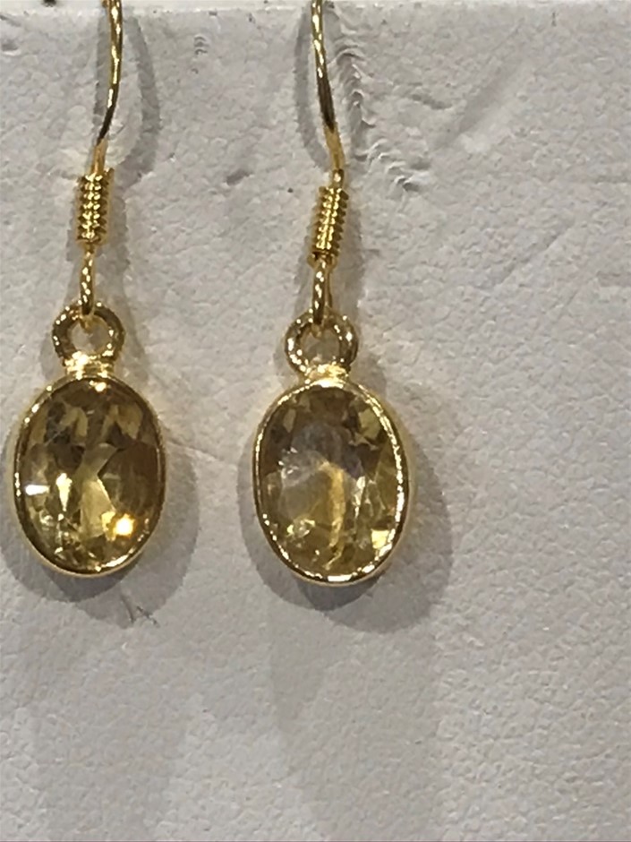 1.13 Ct Two Oval Blue Topaz Gemstone