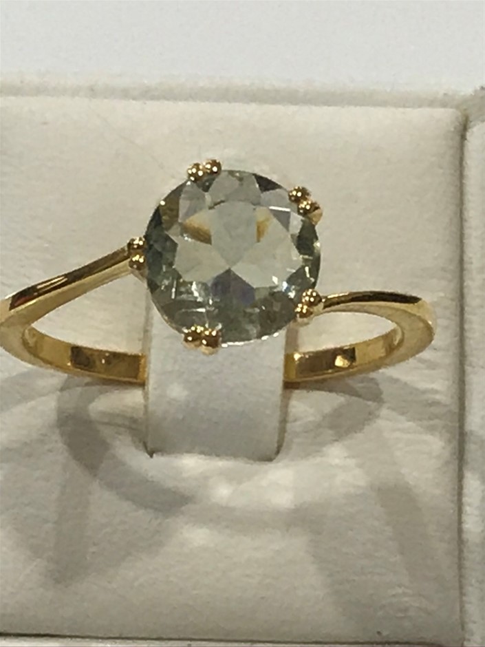 0.40 Ct Oval Yellow Sapphire Gemstone