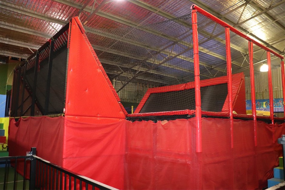 9K YELLOW GOLD 2TONE DOUBLERING NECKLACE 45cm