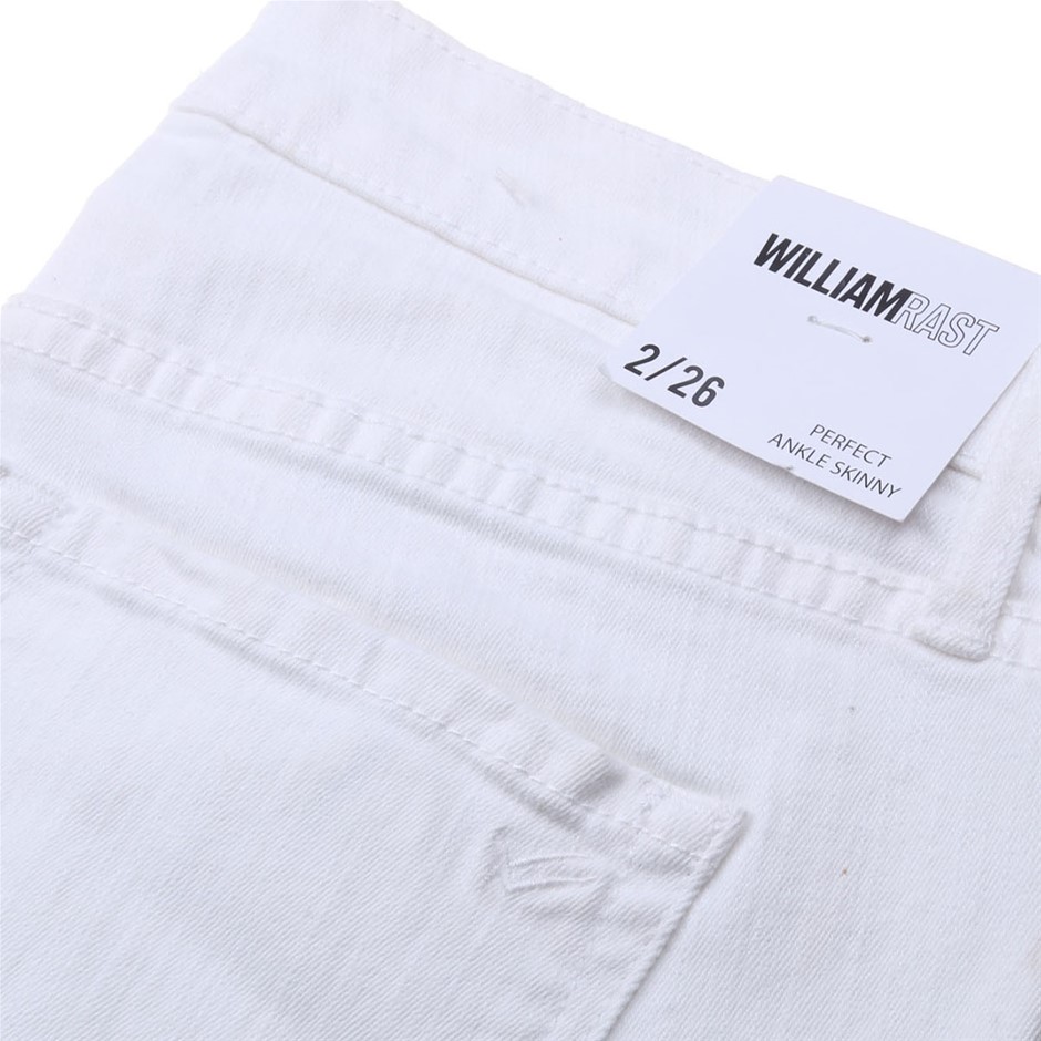 9K WHITE GOLD 0.50ct F VS LAB DIAMOND RND 4 CLAW RING