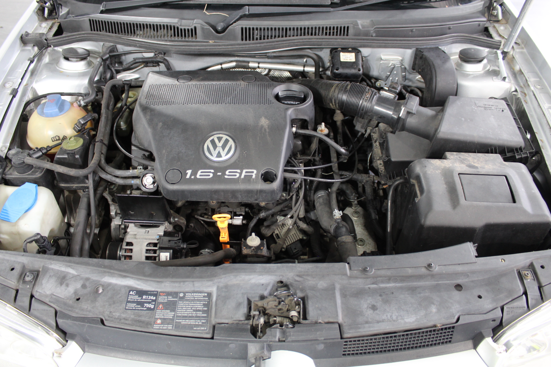 9K WHITE GOLD 1.00ct F VS LAB DIAMOND RND 4 CLAW RING