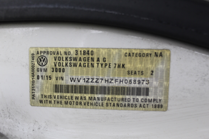 2014 Toyota Hilux 4x4 SR KUN26R Turbo Diesel Automatic Crew Cab Chassis