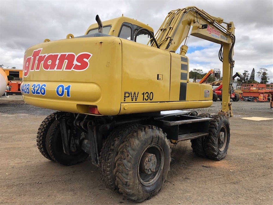 Komatsu 130 Wheeled Excavator Auction (00017026474) Australia
