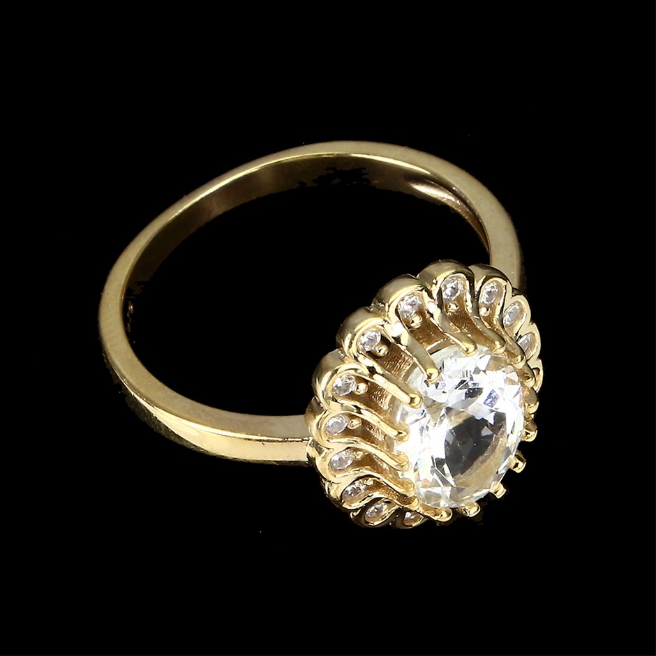 7-8mm Potato Shape Pearl with Real Platinum Plated Necklace