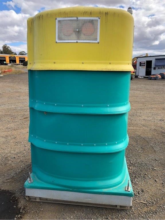 Classic Stainless Steel Simulated Diamond Two Tone Band Ring - US Size 6