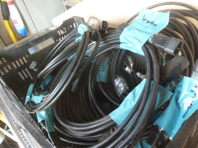 Pack of 10 x OZCO 56621 1-1/2-inch Hex Cap Nut, Black.