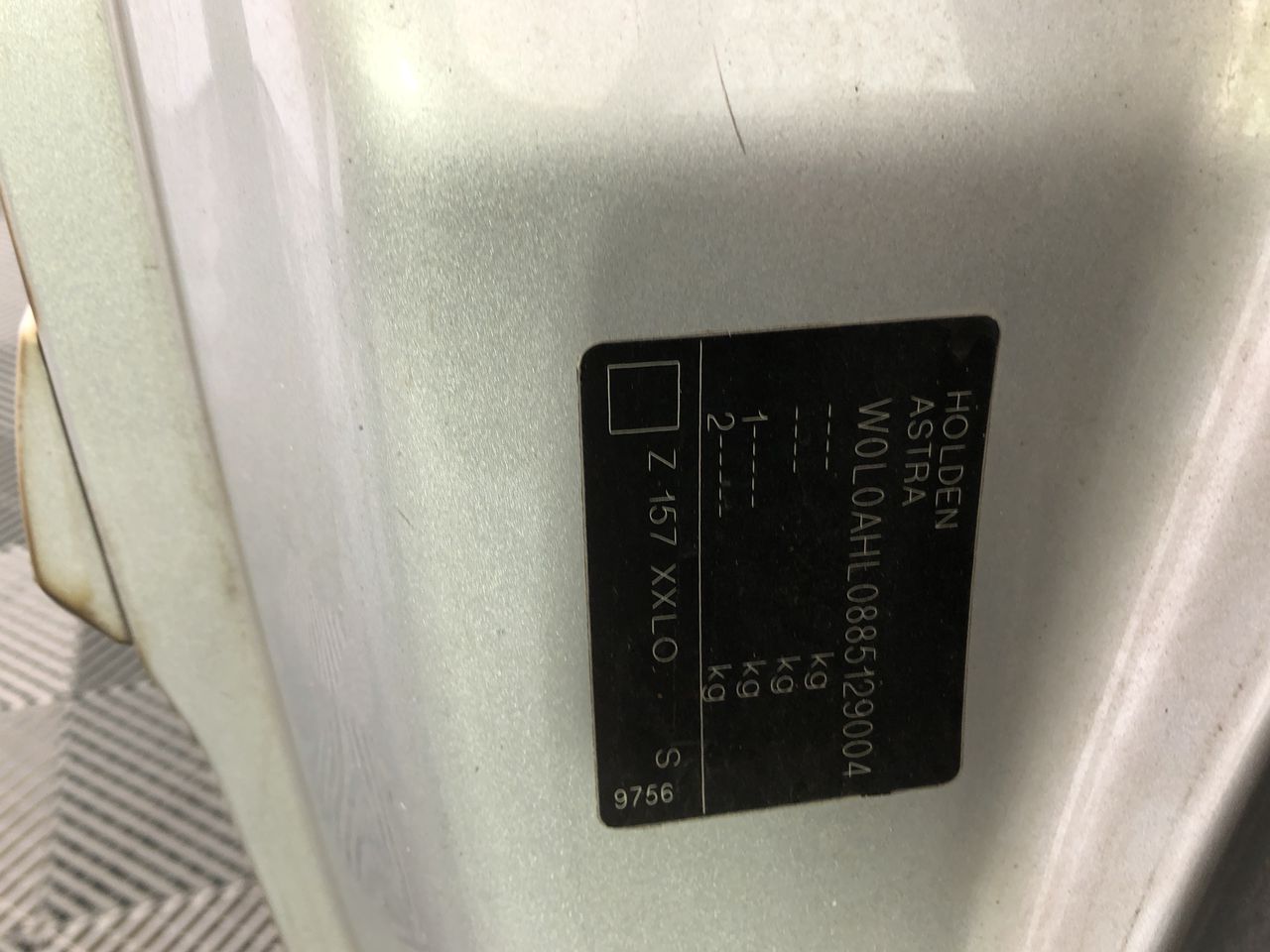 Silver Leather Bracelet with Stainless Steel Clasp