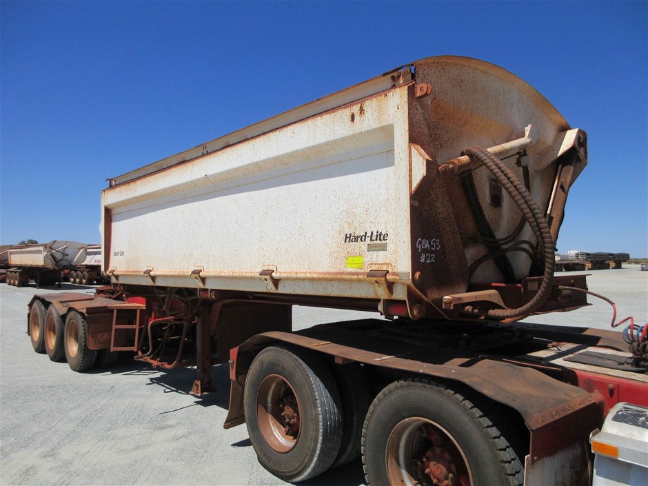 2011 Roadwest Transport Equipment TRI350 Tri Axle Side Tipper 'A