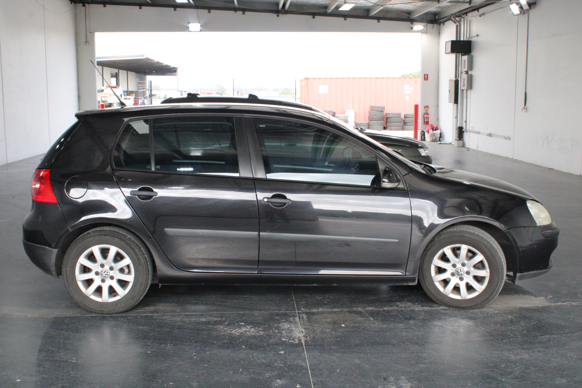 <p>2x TV's And Timber Cabinet </p>