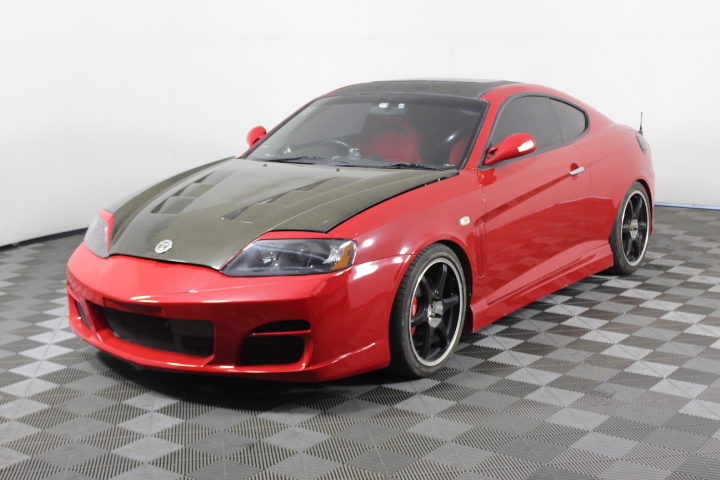 2002 Hyundai Tiburon Supercharged V6 GK Automatic Coupe Auction (0001 ...