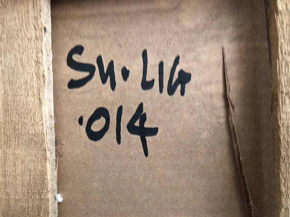 9kt W/gold 9x6 Lab Emerald