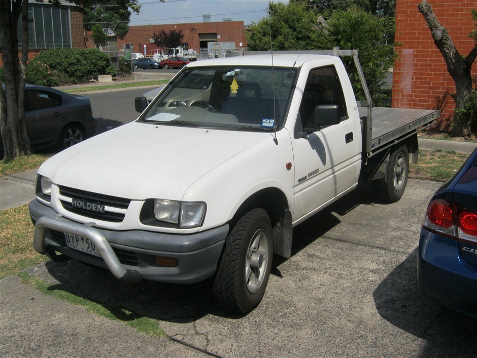 1999 Holden Rodeo LX Single Cab Tray Ute , 170579, Manual (1865571