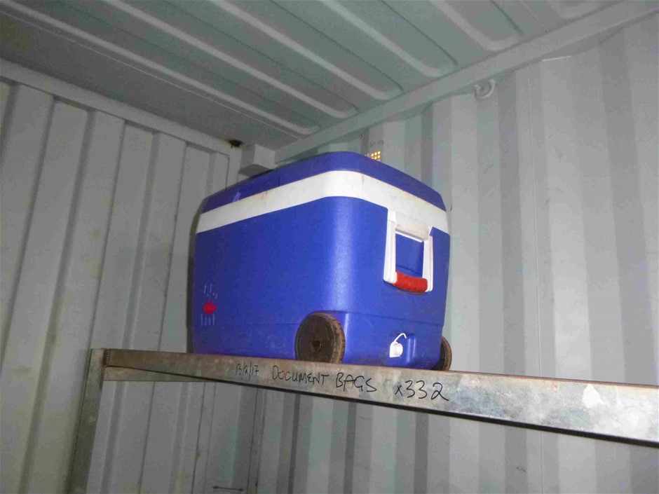 Stainless Steel Drop Pendant Necklace in Gold