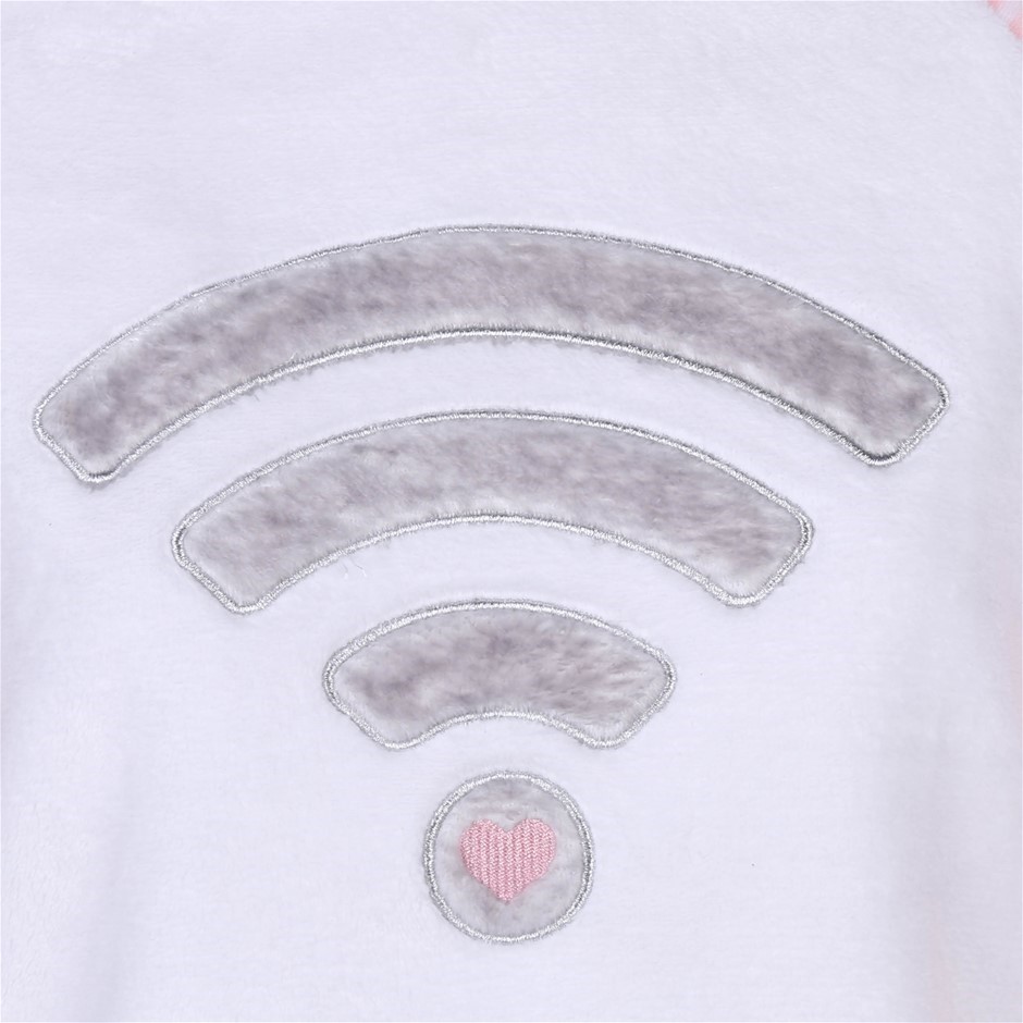 7-8mm Pink Potato Shape Pearl with Platinum Plated Bracelet