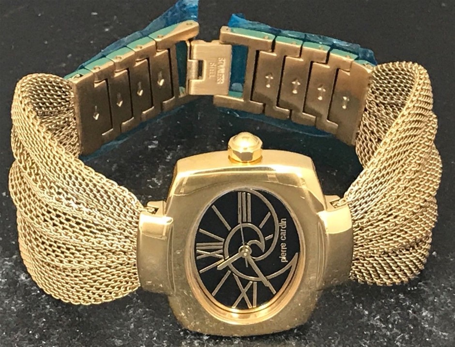 9K Yellow GOLD 0.15CT HI I1 DIAMOND Bracelet 17+2cm