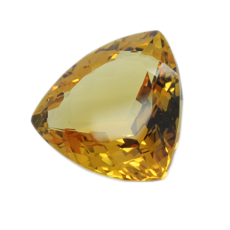 9K YELLOW GOLD 2T HLW LINKED HRT NECKLACE 43-46cm