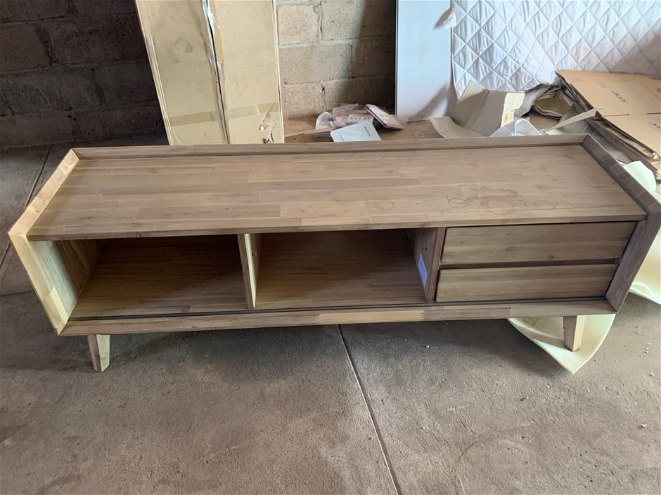 9K YELLOW GOLD 'H' 0.09 HI I1 DIAMOND NECKLACE 40+5cm