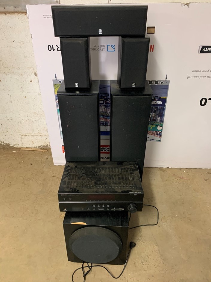 9K YELLOW GOLD 'Y' 0.06 HI I1 DIAMOND NECKLACE 40+5cm