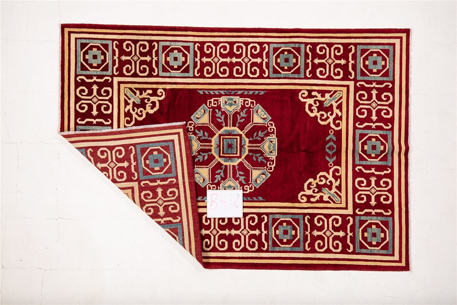 Designer Pink Floral Freshwater Pearl Drop Dangle Earrings in Silver