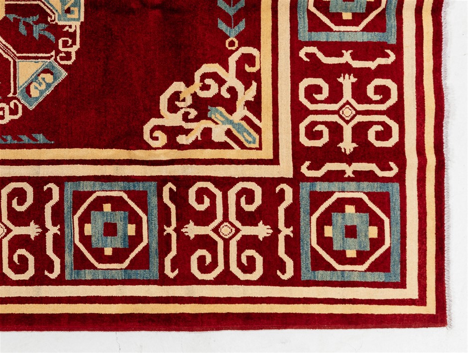 Designer Purple Floral Freshwater Pearl Drop Dangle Earrings in Silver