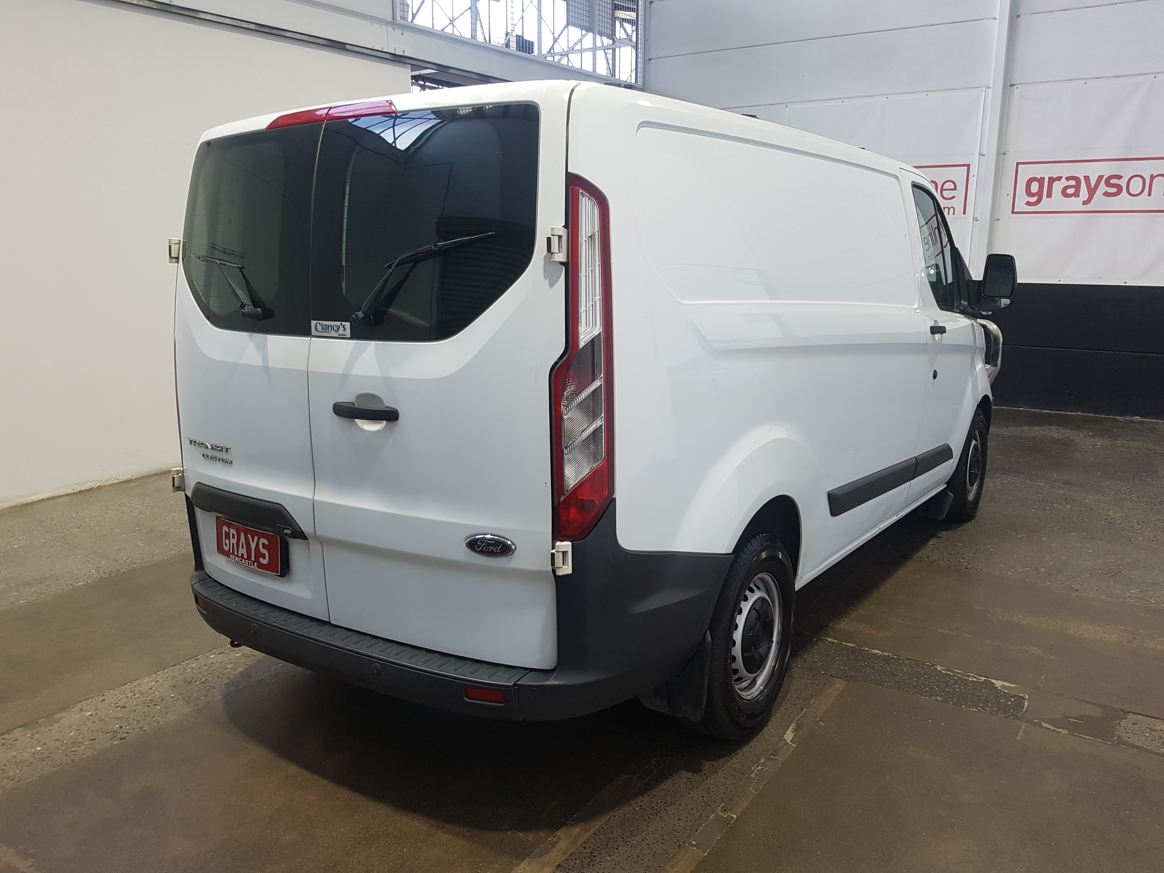 Rhodium Plated 7 Ring Lucky Charm Necklace