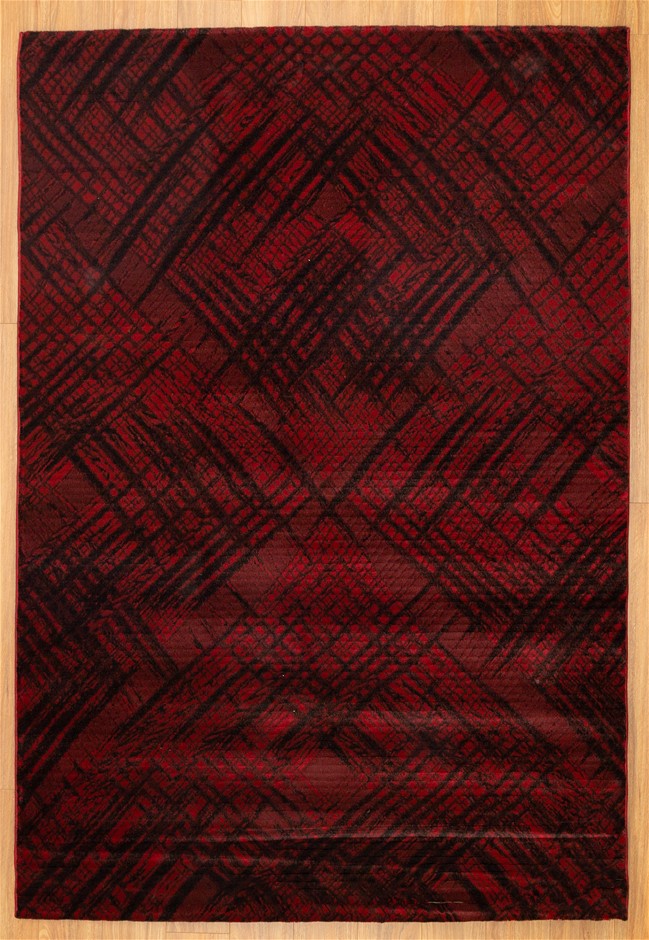 Designer Simulated Diamond Ball Bracelet with Black Braided Band