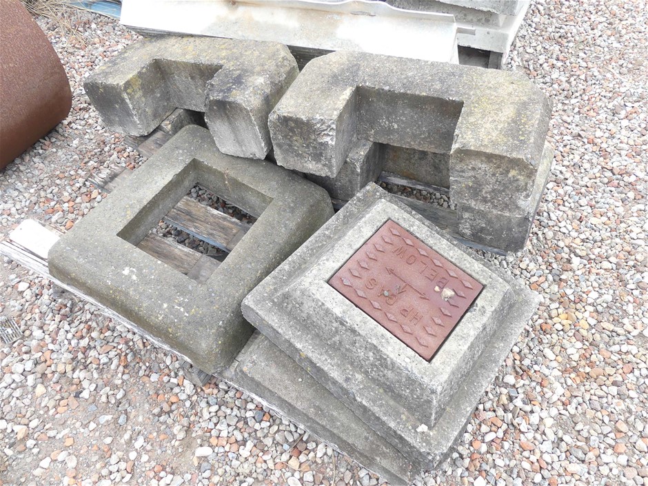 Designer Simulated Diamond Square Stud Earrings in Silver