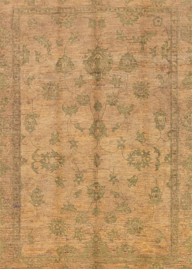 18K Gold-Filled Cross & Flower Bracelet with Simulated Diamonds - 22.8cm