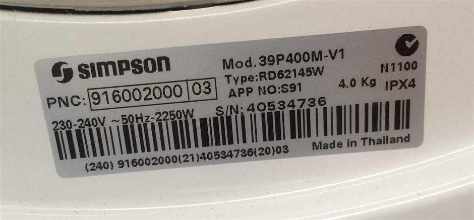 Thomson Estate Clare Valley Merlot 2023 (12x 750mL) SA