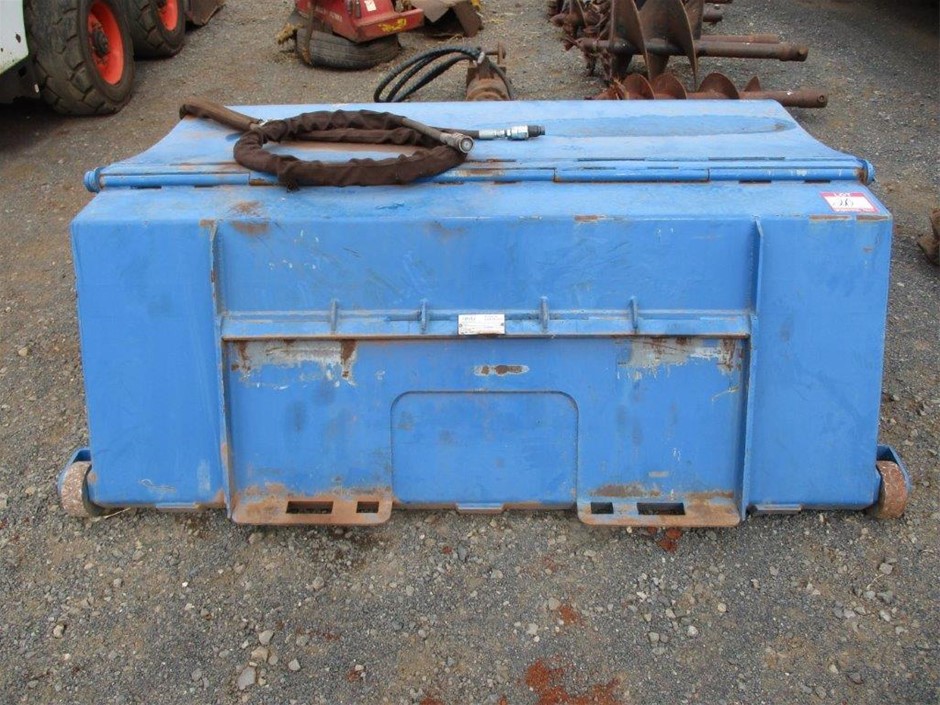 1200mm Broom Attachment to suit 3T Excavator (Unused),