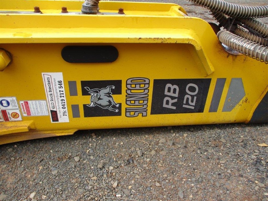 Hydraulic Skid Steer / Excavator Post Driver(Unused)