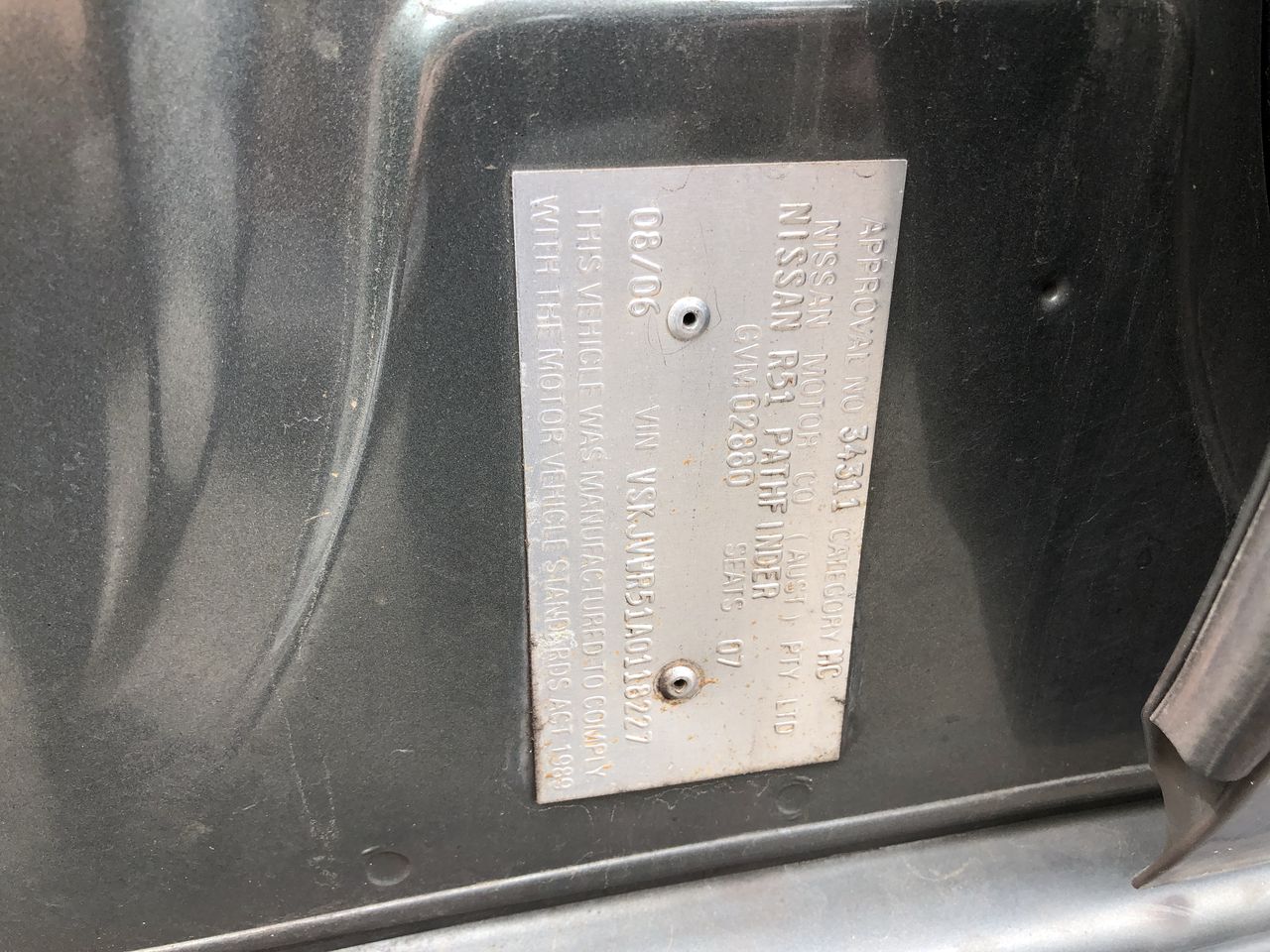 Support Trunnion Rear