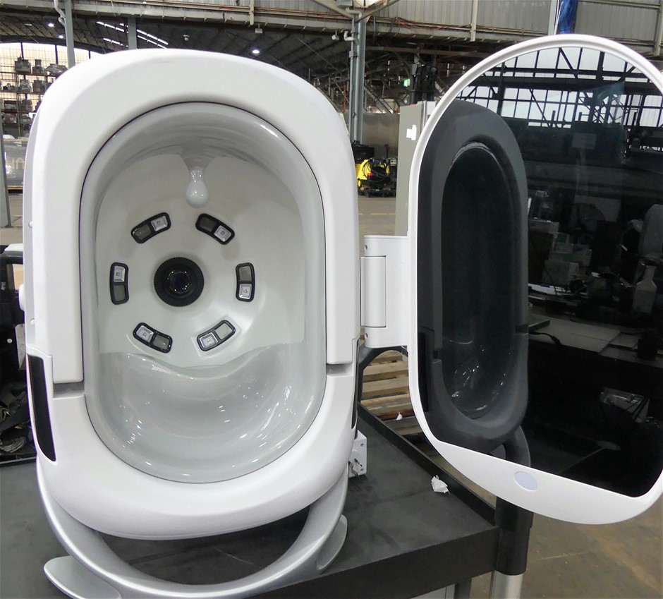 TRAMONTINA Hard Anodised Frypan 3 Piece Set, White. NB: Minor use, not in o