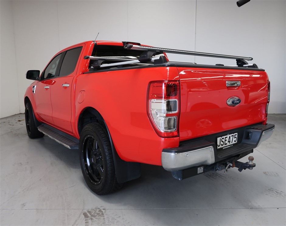 Rhodium Plated Men's Band Ring (5mm) - US Size 9