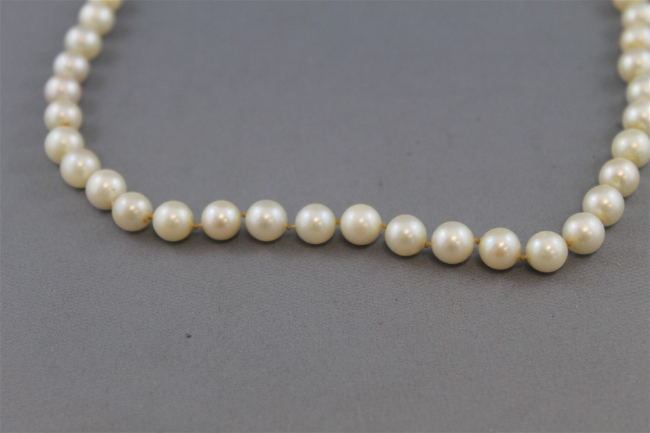 18K Gold-Filled Cuban Necklace with Simulated Diamond Clasp - 60.9cm