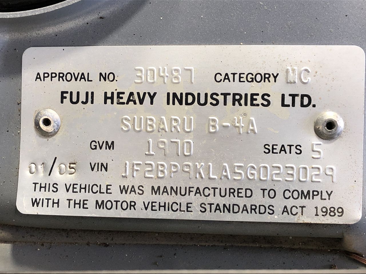 BIJ'OR - White Pearl Stud Earrings with Simulated Diamonds in Gold RRP $59