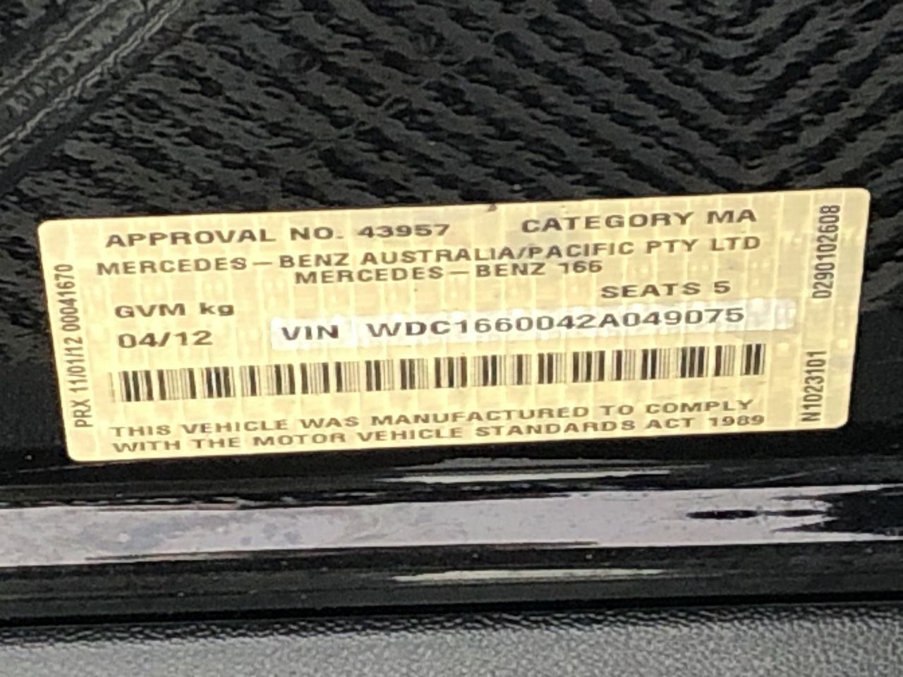 By The Vineyard Pinot Grigio (12x 750mL). SEA.