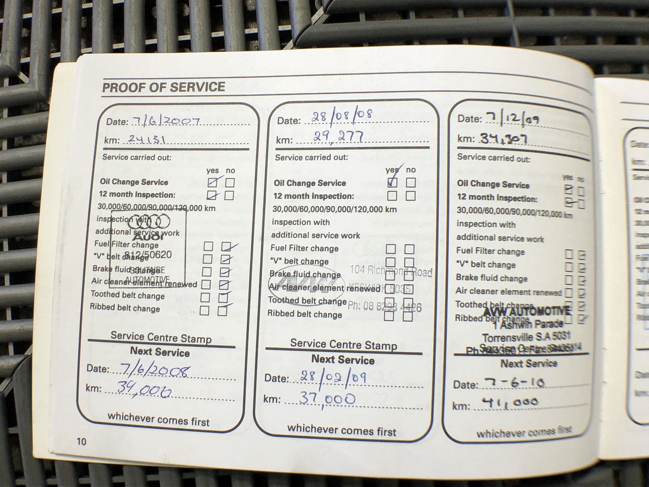 2014 Set of 8 x 5 g Certified "Aust Animal Series" Finished 999 24 k Gold