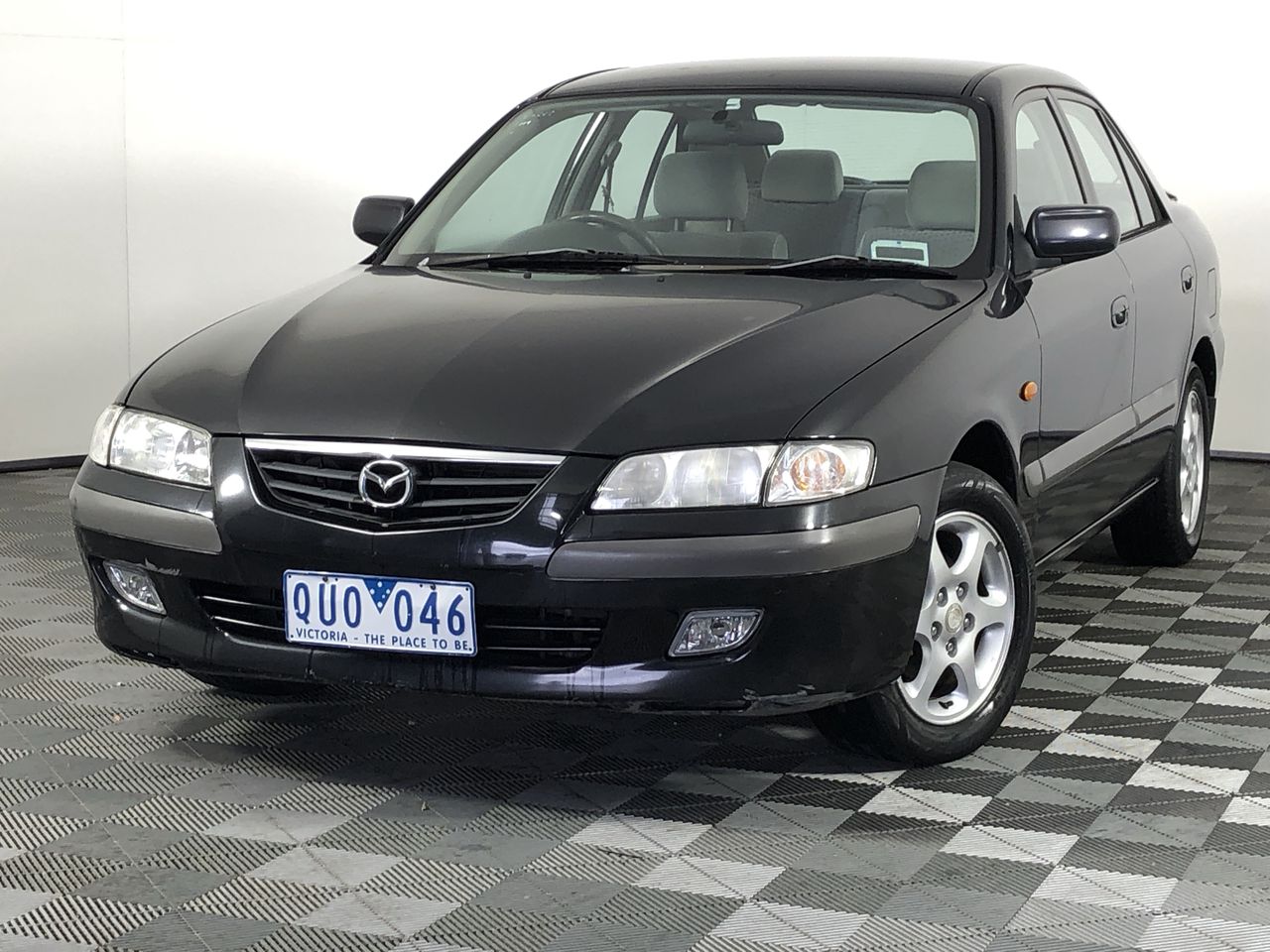 SAMSONITE Sentinel Carry On Luggage, 55cm, Black. NB: Minor use, has scratc