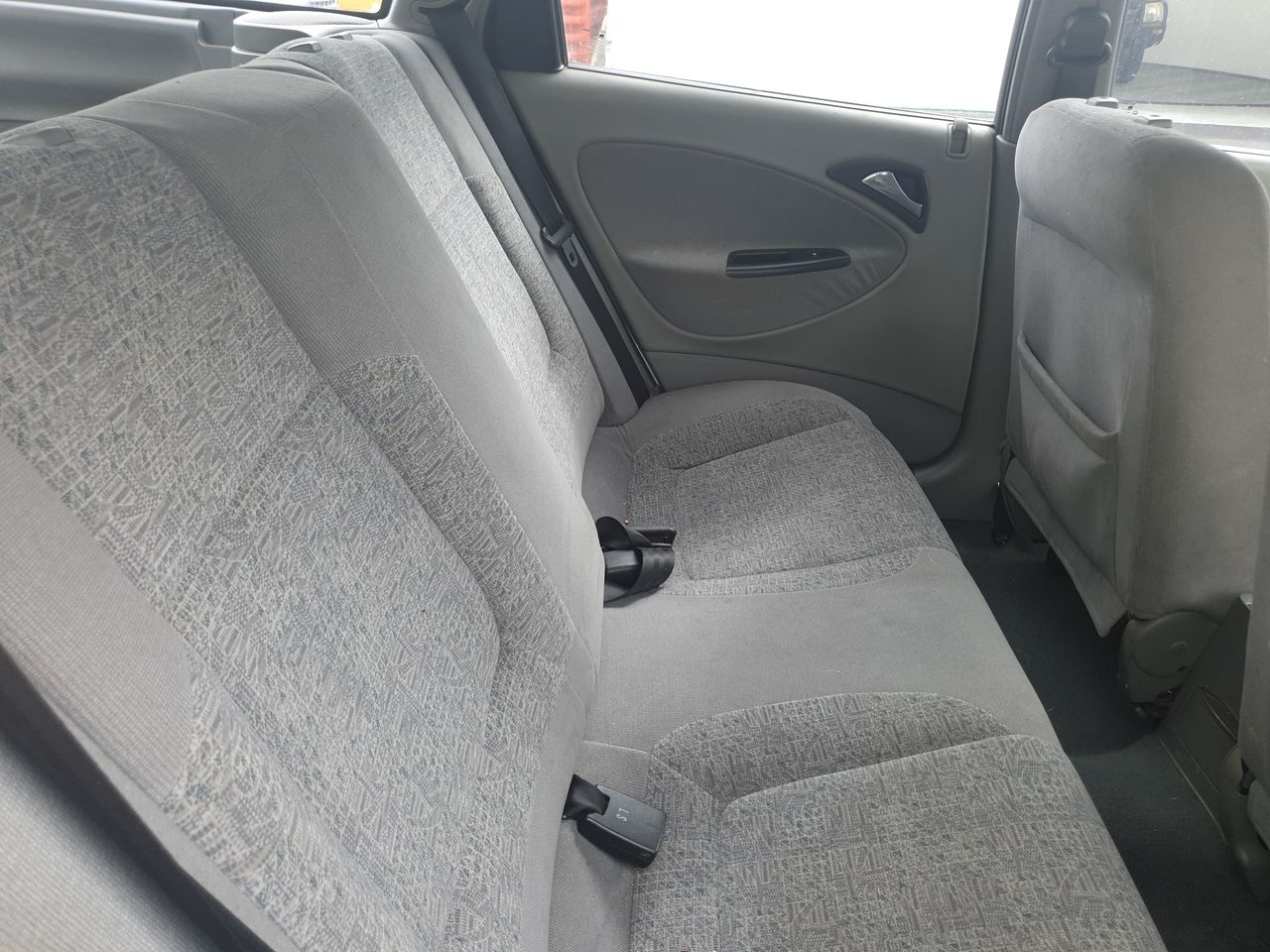 18K White Gold-Filled Cuban Iced Out Ring with Simulated Diamonds - Size 10