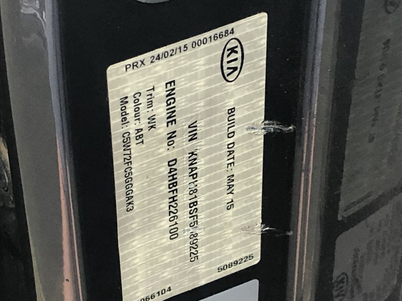 5mm Simulated White Pearl Earrings