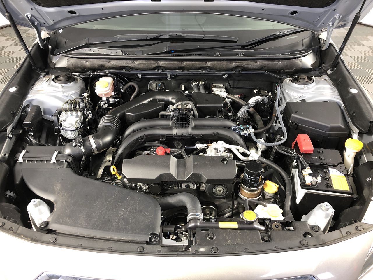 0.13ct GRA Certified Moissanite & White Shell Clover Pendant Necklace