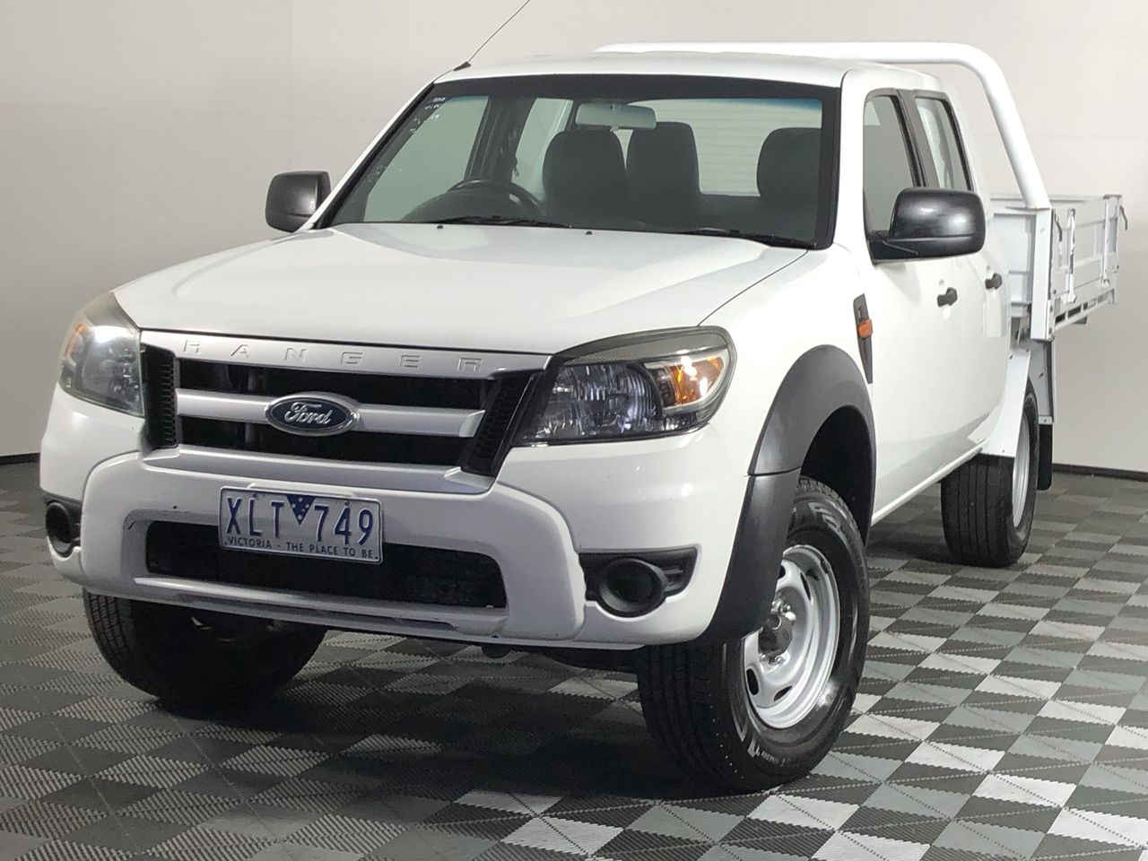 0.1ct Round Cut GRA Certified Moissanite 14KGP 925 Silver Earrings