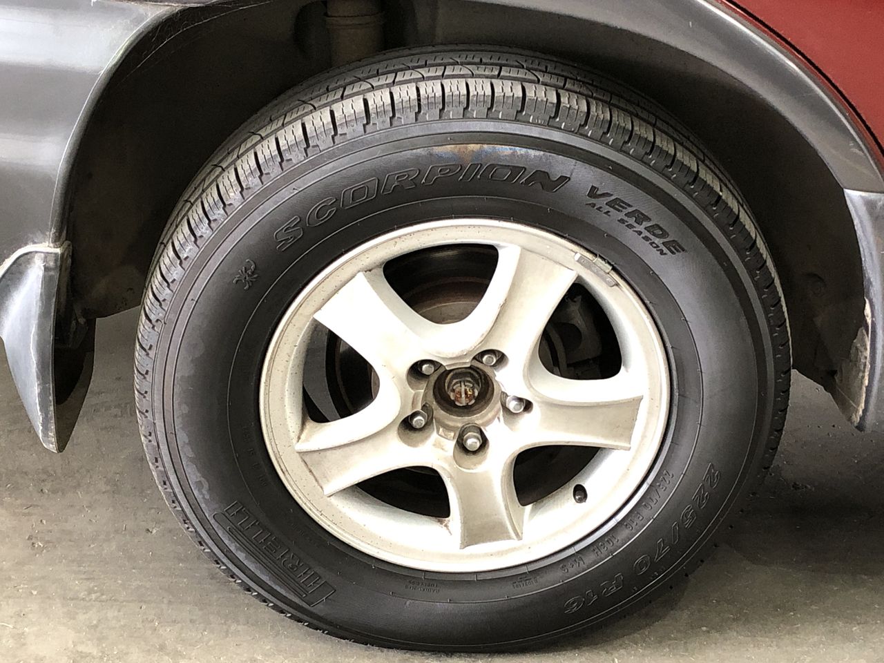 Silver Leather Rivet Cuff Bracelet - DEMO