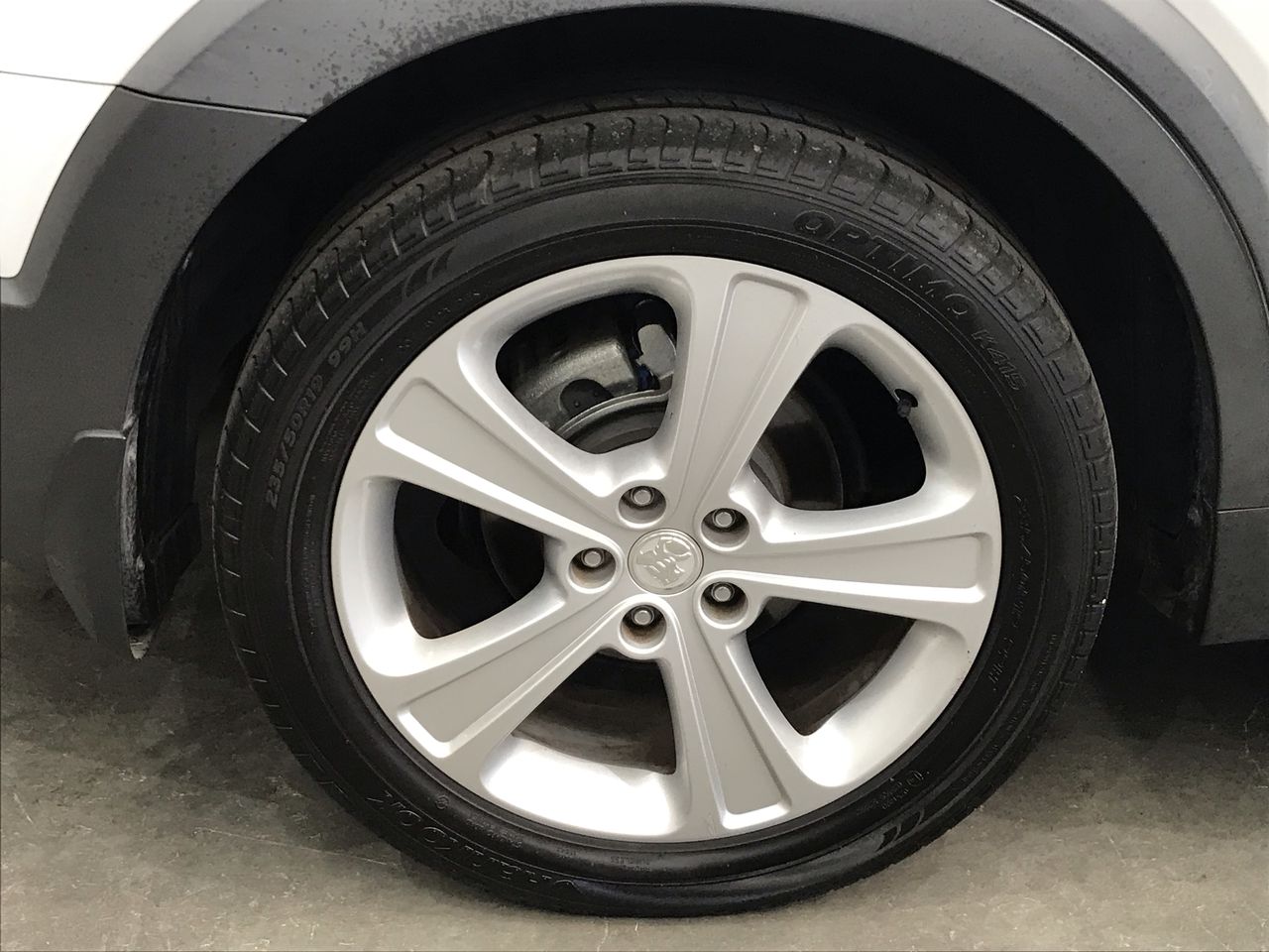 18K Gold-Filled Cuban Style Link Ring with Simulated Diamonds - Size 8