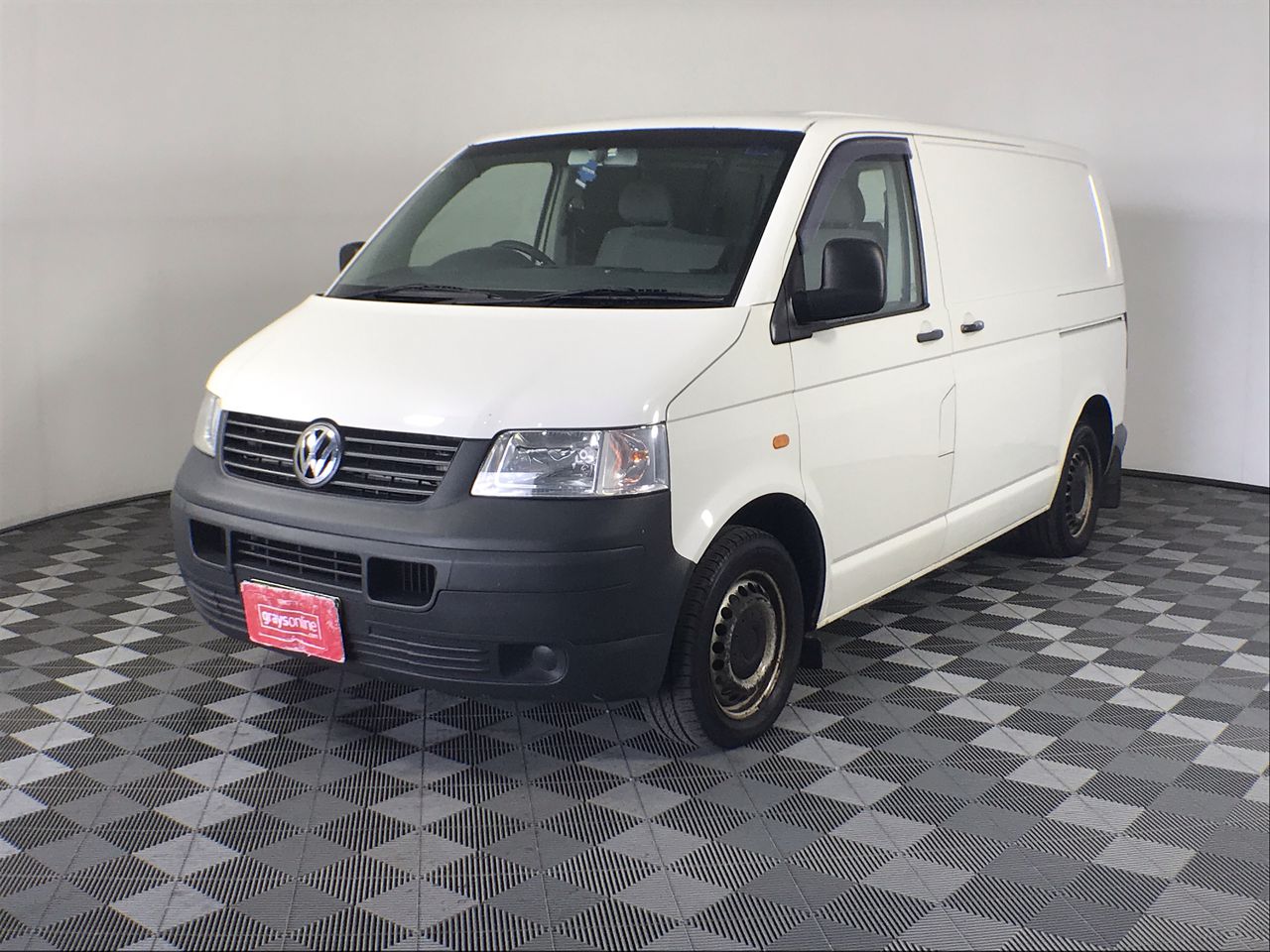 9K WHITE GOLD 'D' 0.09 HI I1 DIAMOND NECKLACE 40+5cm