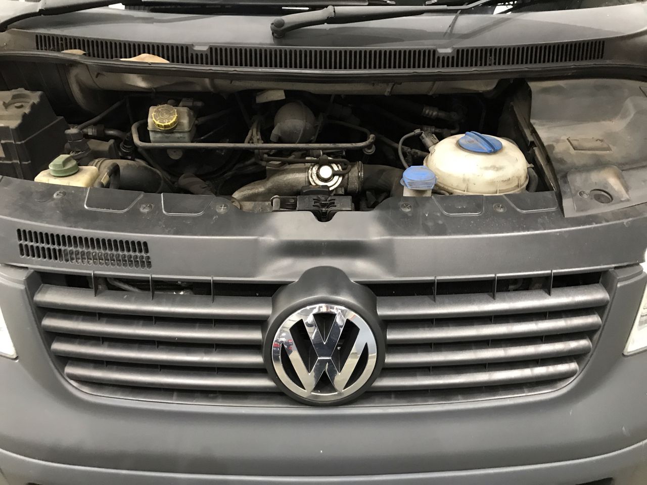 9K WHITE GOLD 'I' 0.06 HI I1 DIAMOND NECKLACE 40+5cm